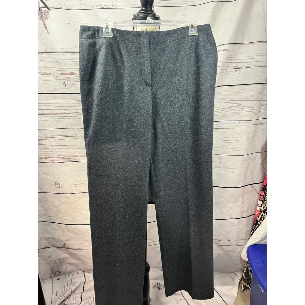 Harvé Benard Wool Blend Gray Dress Pants Womens Size‎ 12 Career